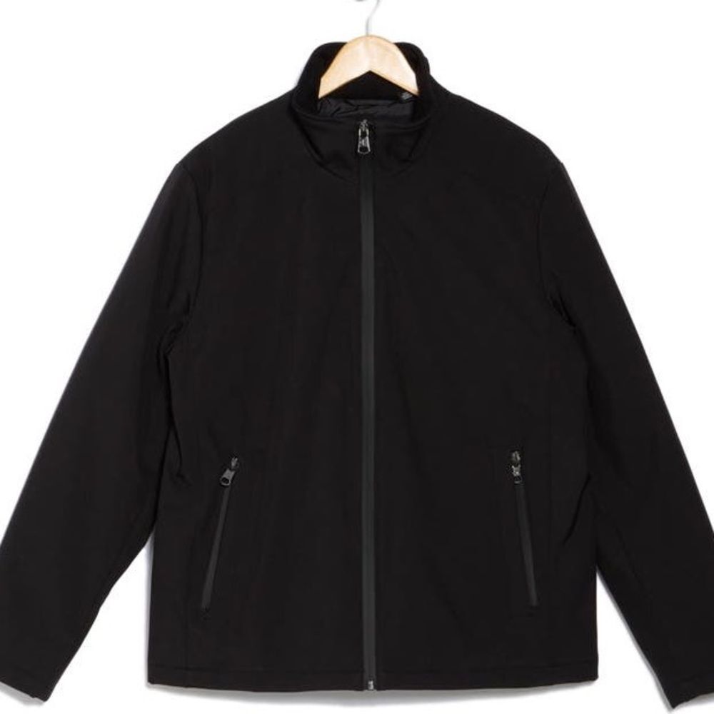 Calvin Klein Stand Collar Water Resistant Jacket black NWT in‎ packaging